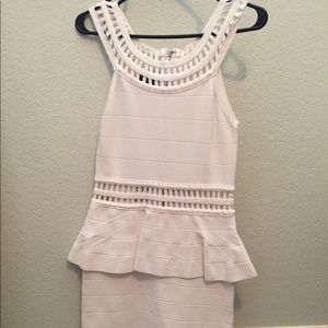 White Bebe Dress